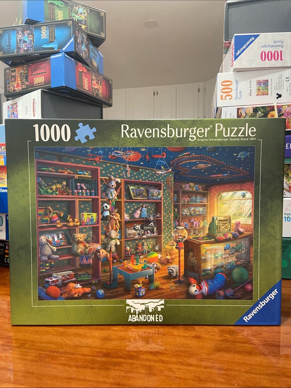SEALED Ravensburger Tattered Toy Store Abandoned - 1000 Piece Puzzle